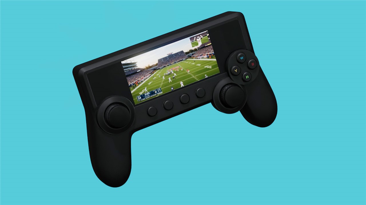 A.I. Controller front view with display screen